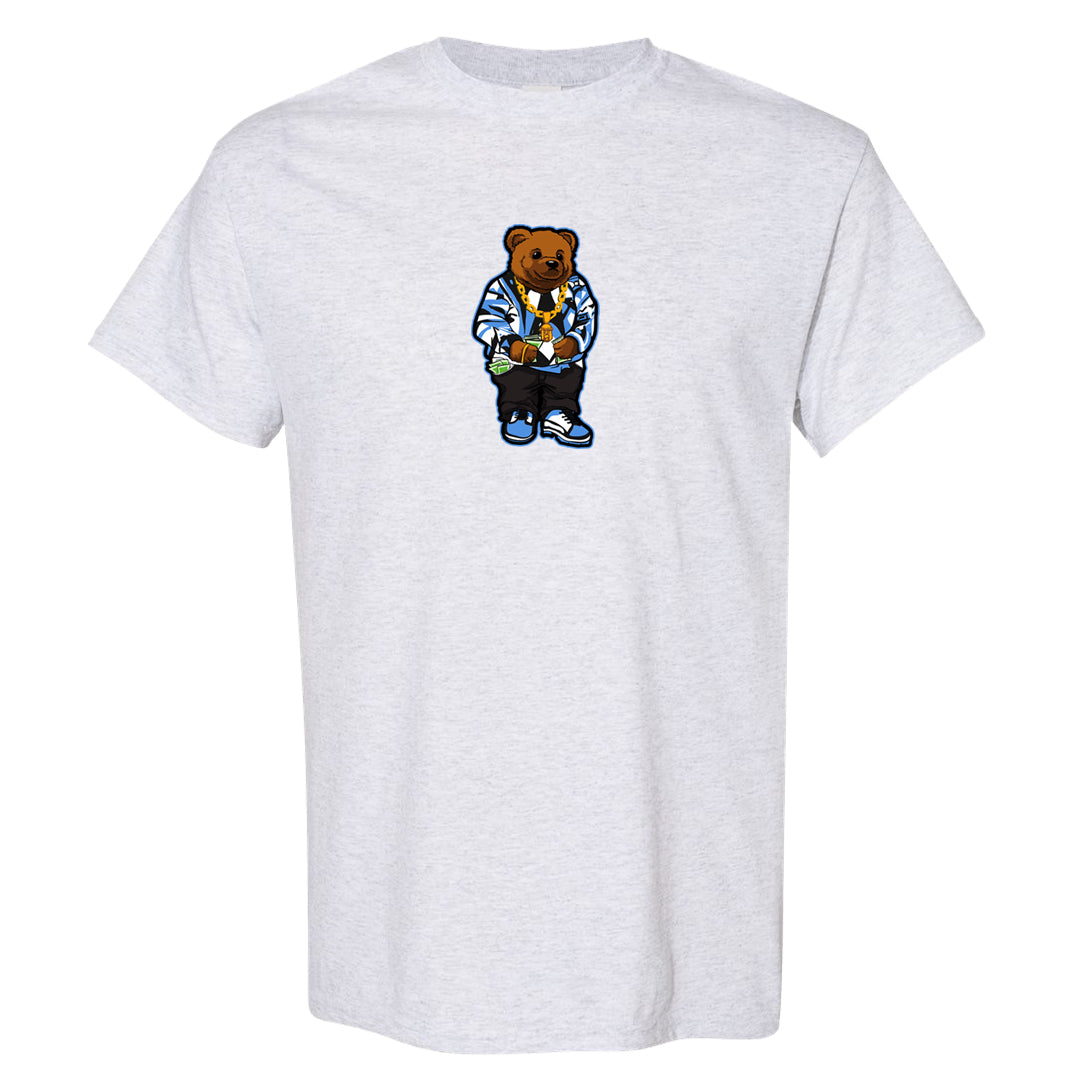 UNC Toe High 1s T Shirt | Sweater Bear, Ash