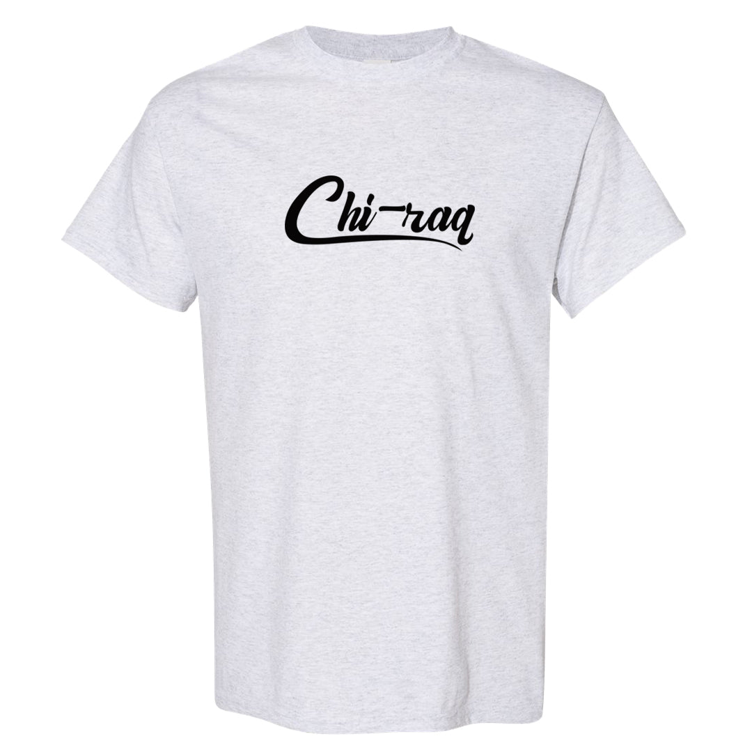 UNC Toe High 1s T Shirt | Chiraq, Ash