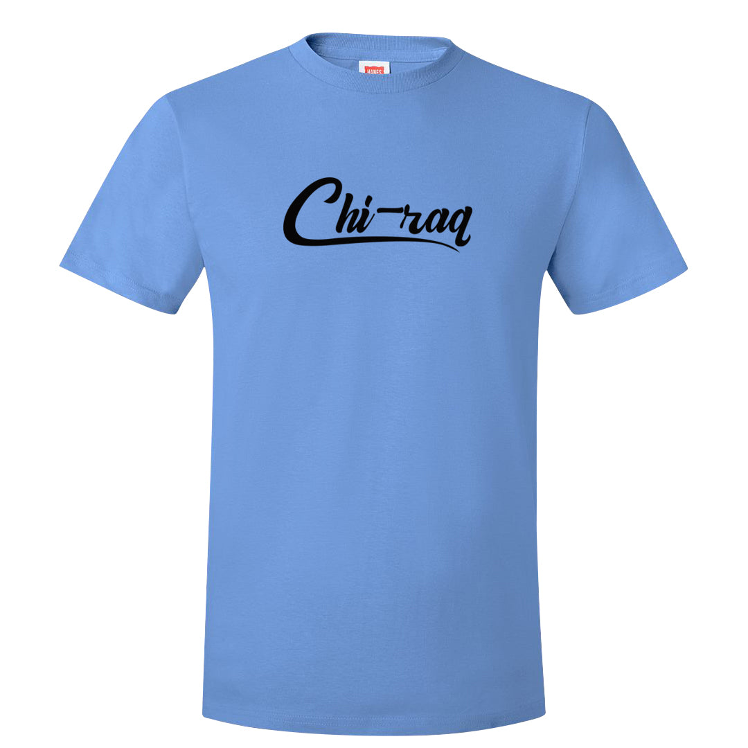 UNC Toe High 1s T Shirt | Chiraq, Carolina Blue