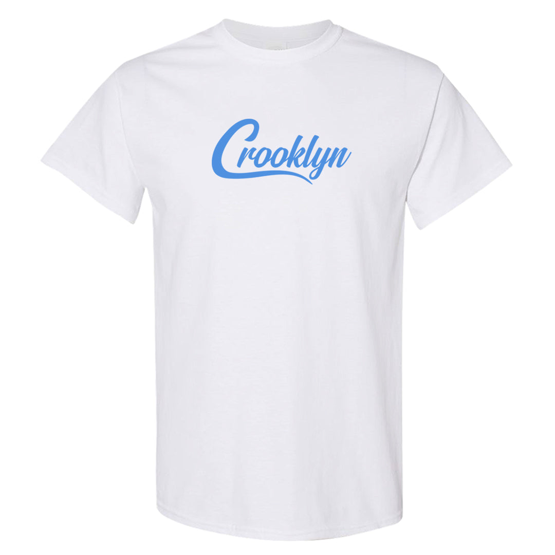 UNC Toe High 1s T Shirt | Crooklyn, White