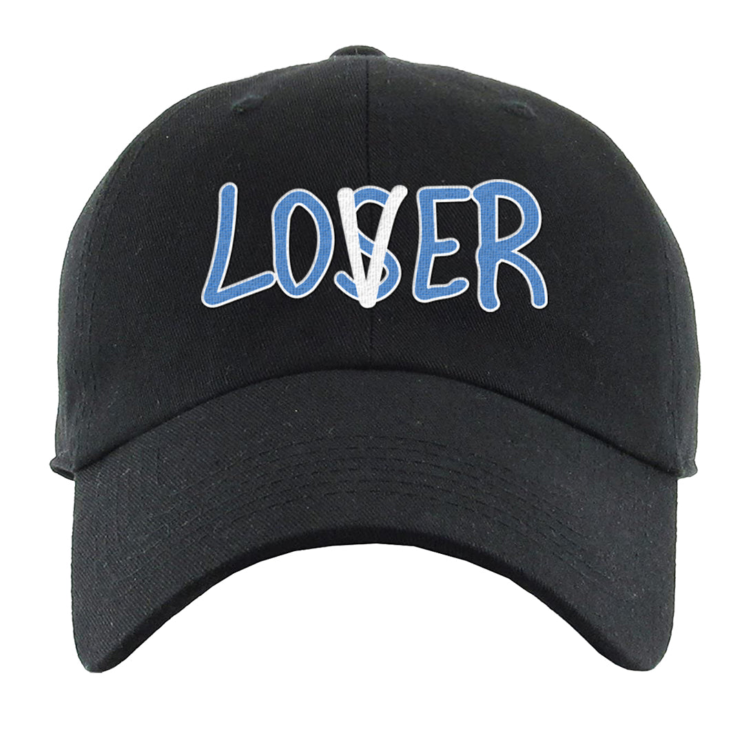 UNC Toe High 1s Dad Hat | Lover, Black