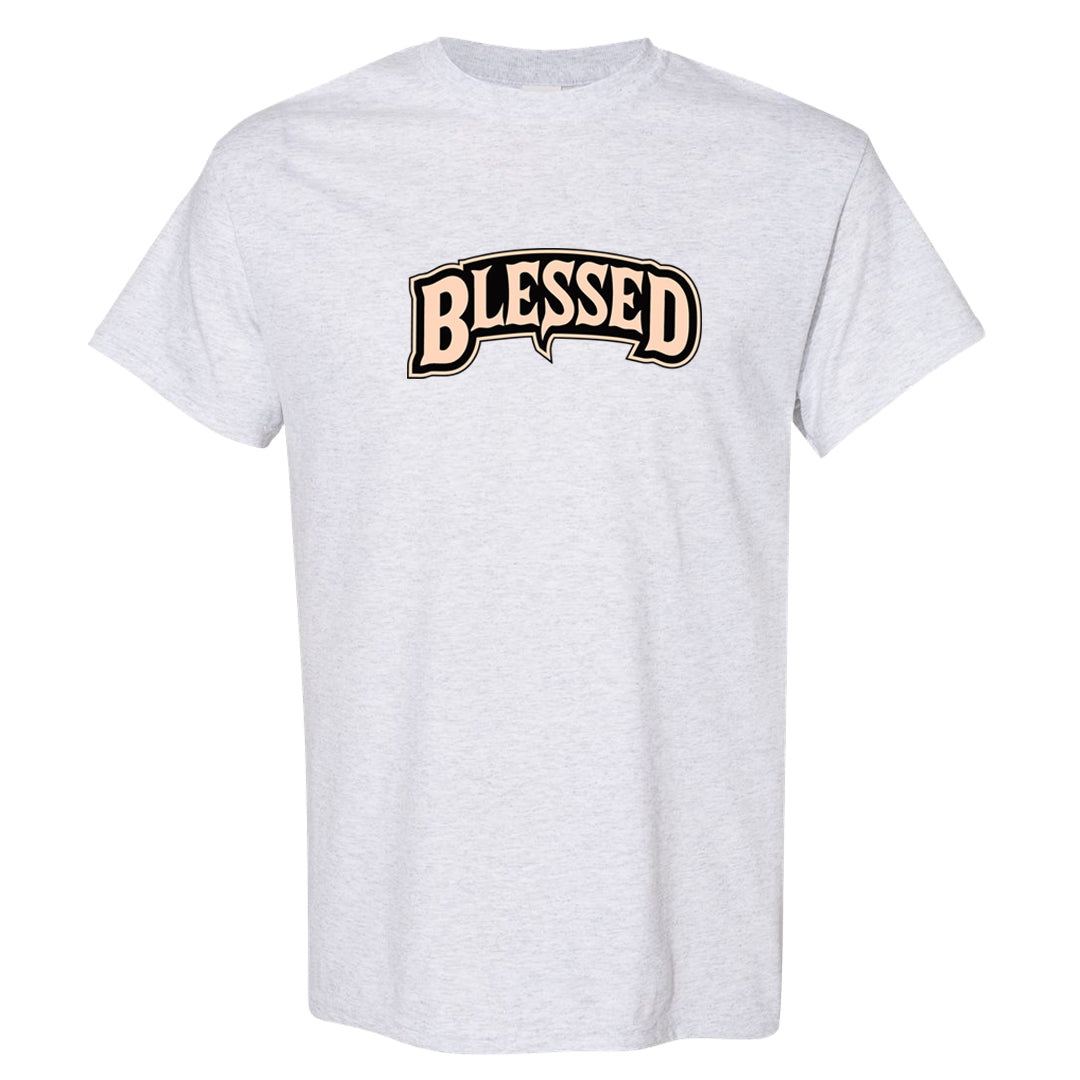 White Grey KO 1s T Shirt | Blessed Arch, Ash