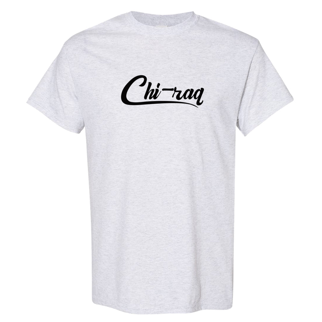White Grey KO 1s T Shirt | Chiraq, Ash