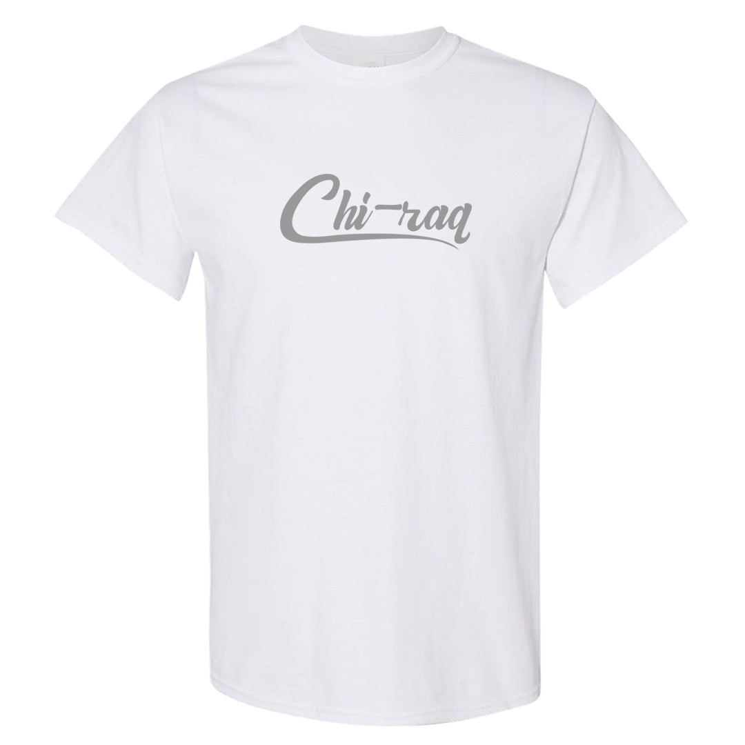 White Grey KO 1s T Shirt | Chiraq, White