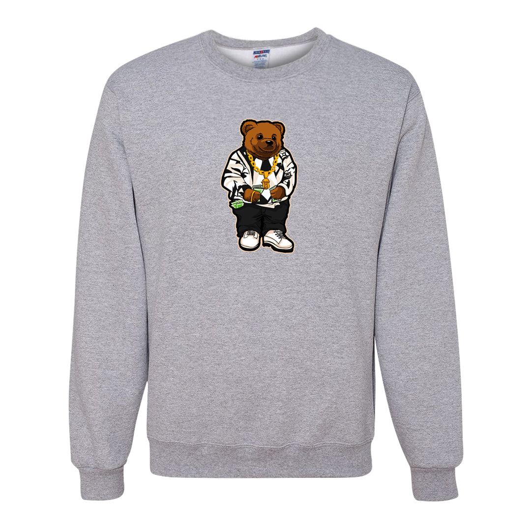 Coconut Milk Low 1s Crewneck Sweatshirt | Sweater Bear, Ash