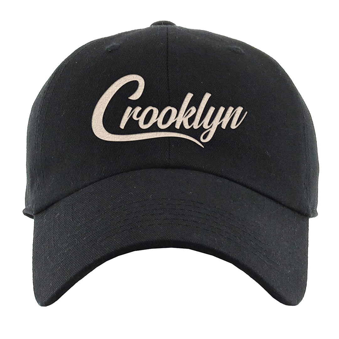 Coconut Milk Low 1s Dad Hat | Crooklyn, Black