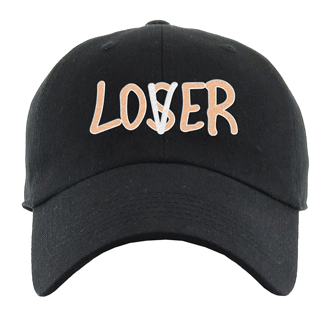 Coconut Milk Low 1s Dad Hat | Lover, Black