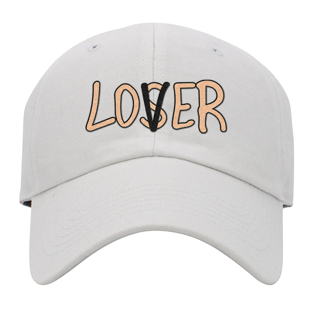 Coconut Milk Low 1s Dad Hat | Lover, White