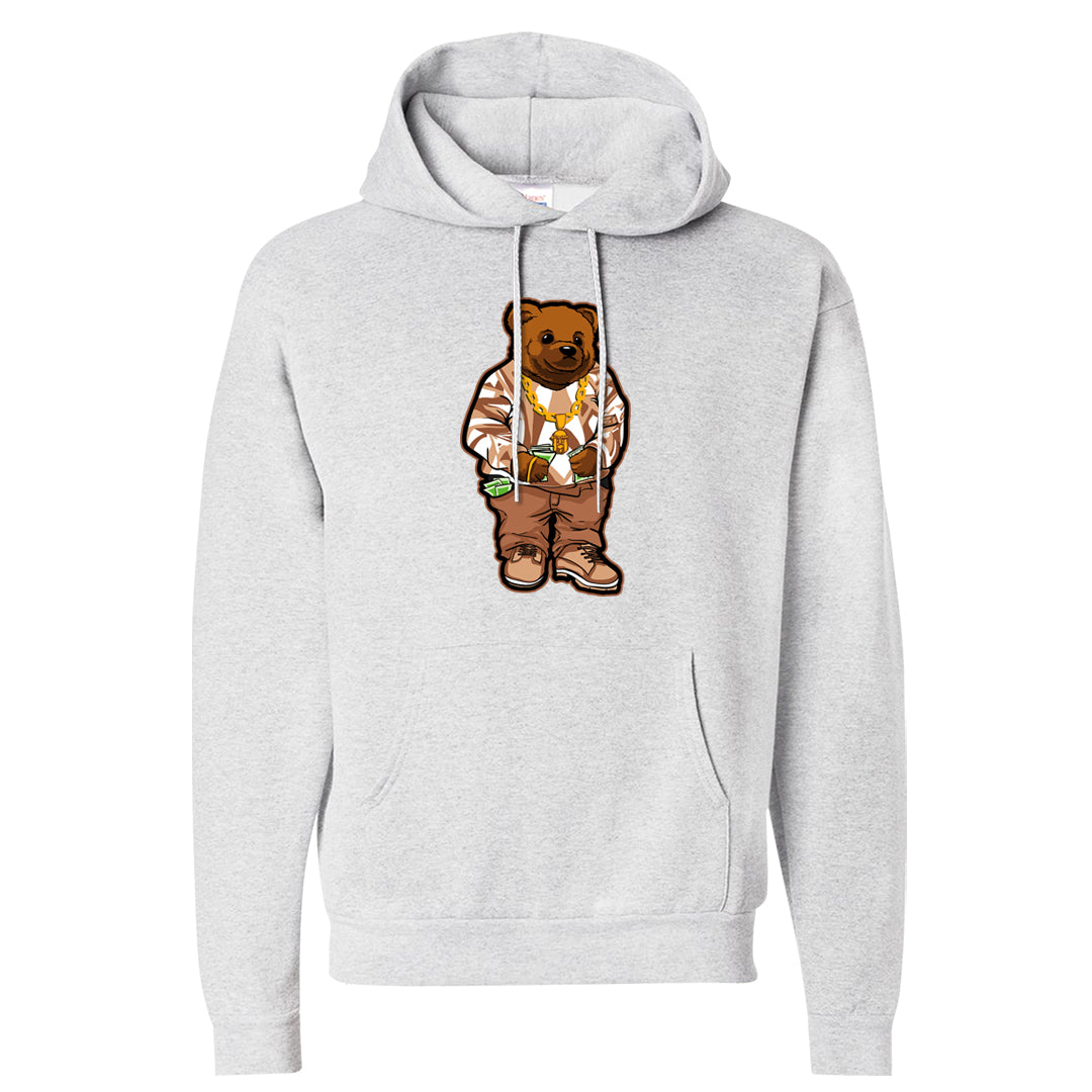 Medium Brown Low 1s Hoodie | Sweater Bear, Ash