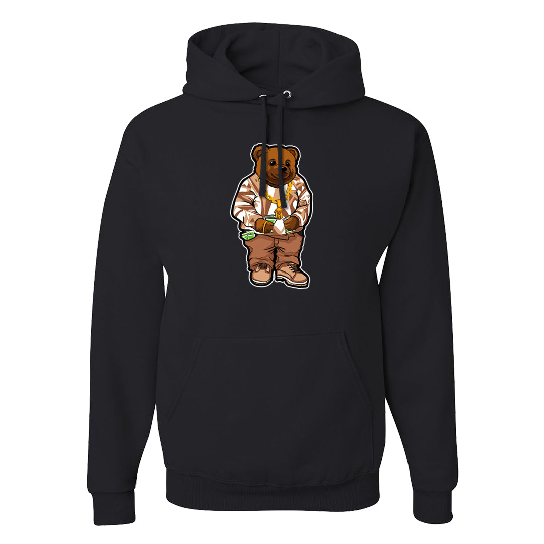 Medium Brown Low 1s Hoodie | Sweater Bear, Black
