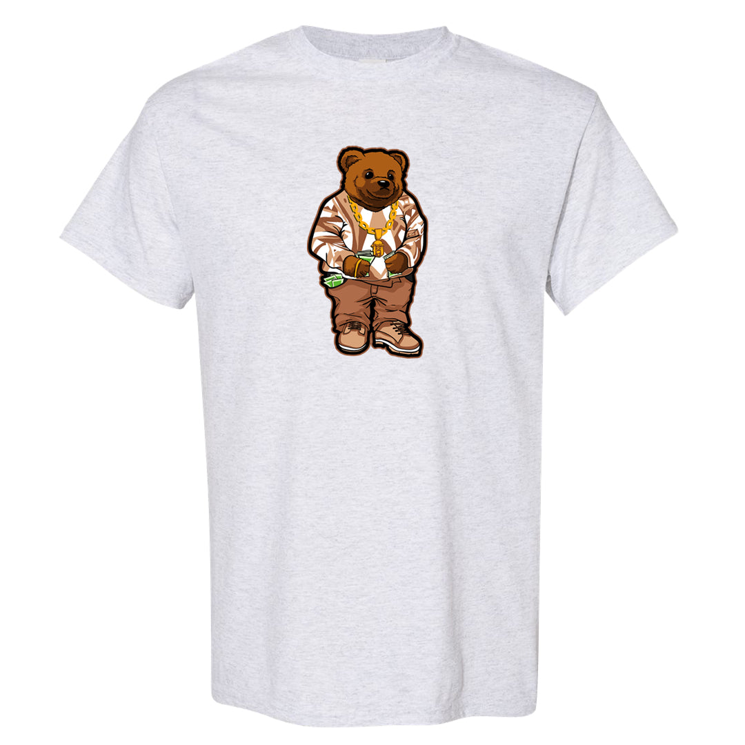 Medium Brown Low 1s T Shirt | Sweater Bear, Ash