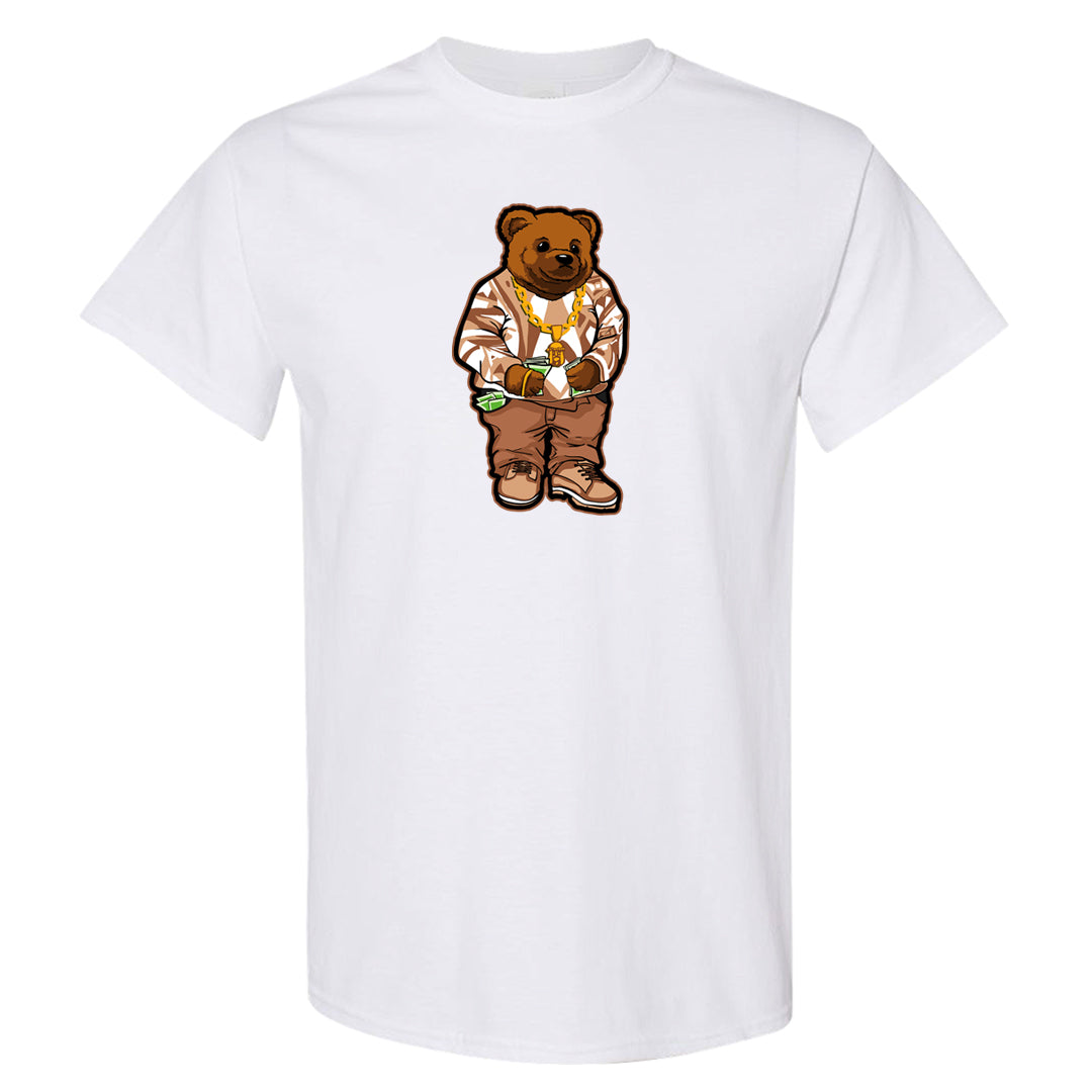 Medium Brown Low 1s T Shirt | Sweater Bear, White