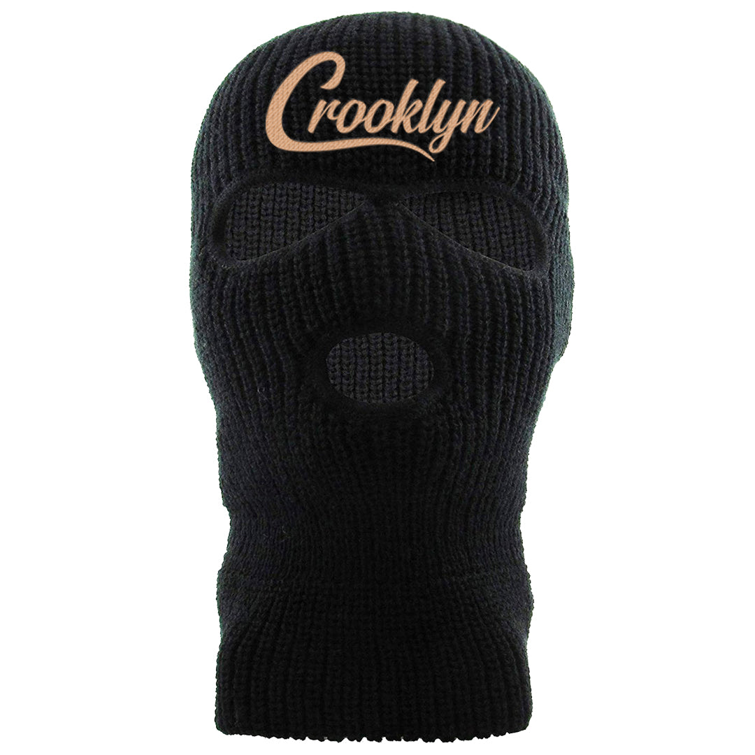 Medium Brown Low 1s Ski Mask | Crooklyn, Black