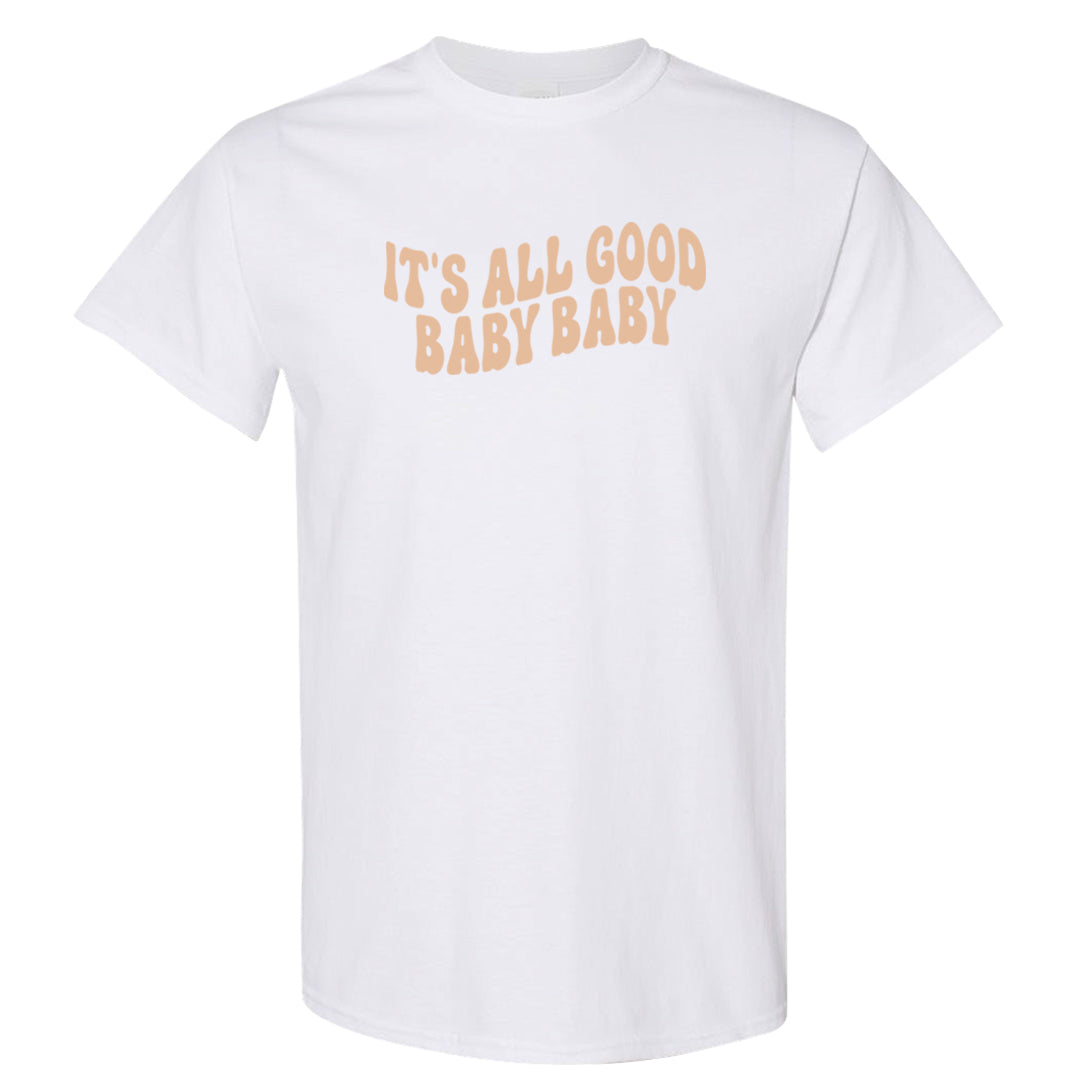 Magic Ember Low 1s T Shirt | All Good Baby, White