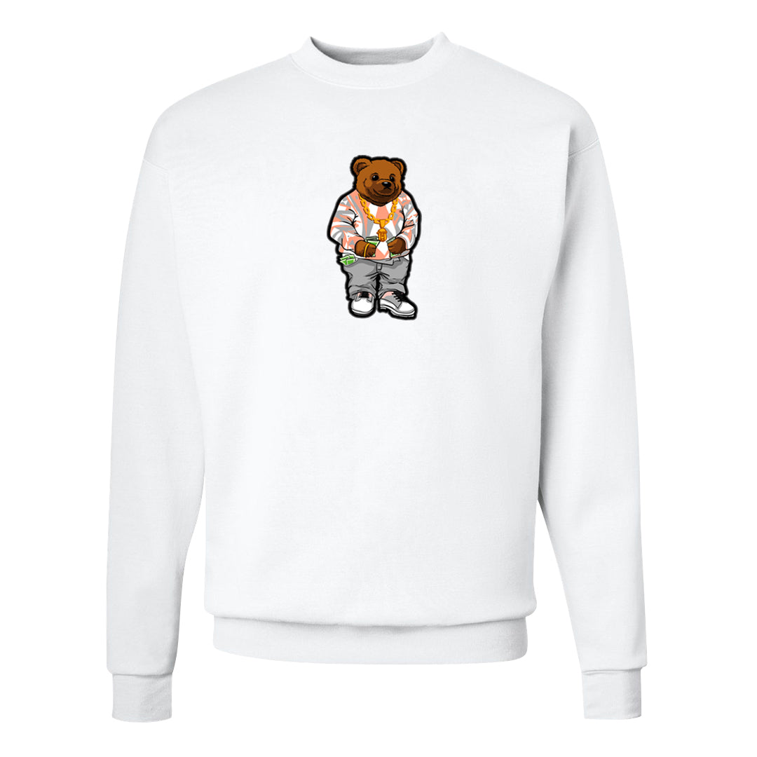 Magic Ember Low 1s Crewneck Sweatshirt | Sweater Bear, White