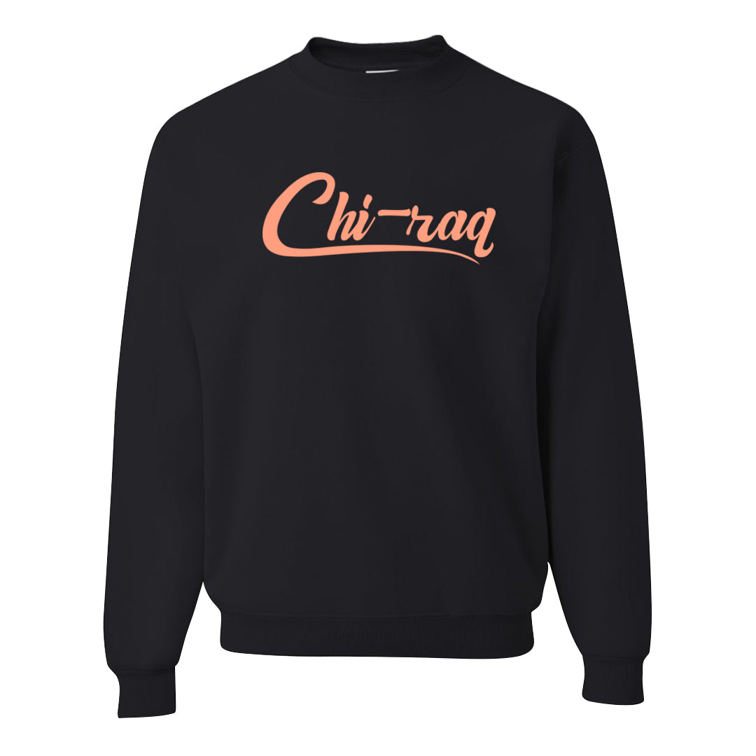 Magic Ember Low 1s Crewneck Sweatshirt | Chiraq, Black