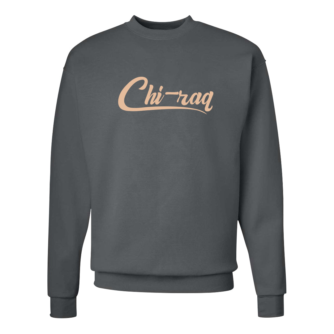 Magic Ember Low 1s Crewneck Sweatshirt | Chiraq, Smoke Grey