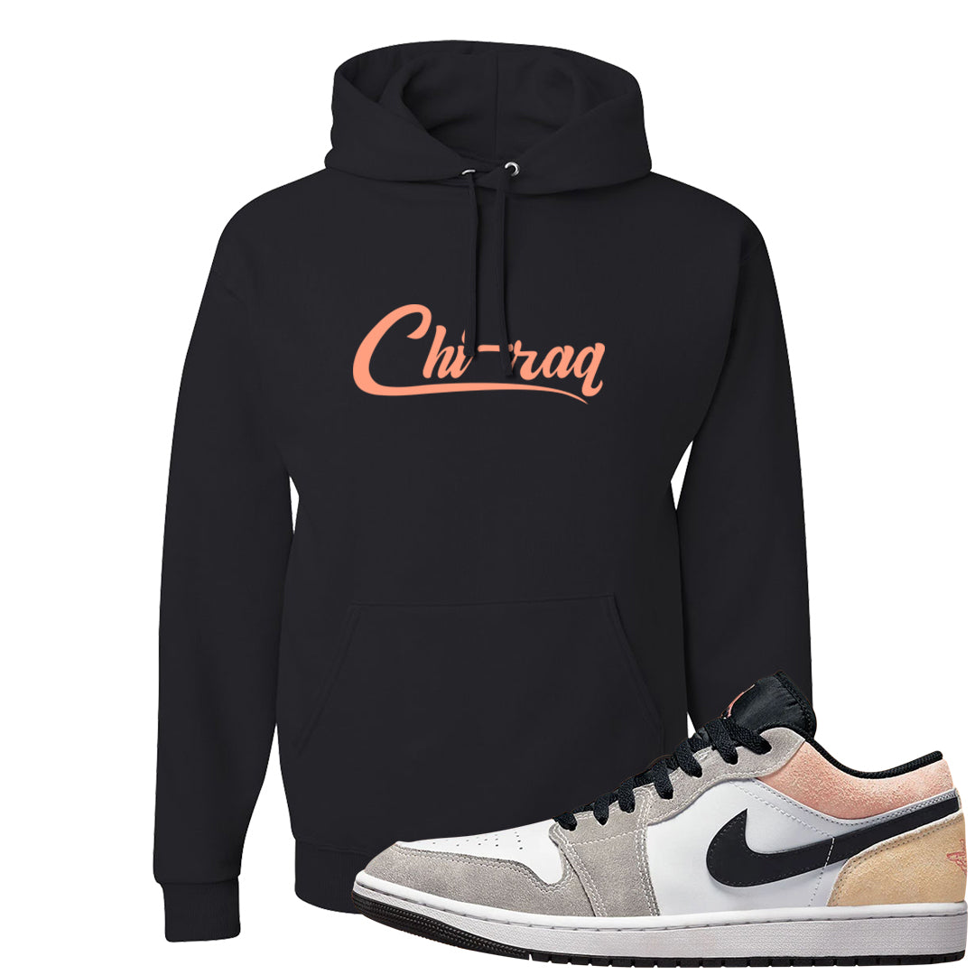 Magic Ember Low 1s Hoodie | Chiraq, Black