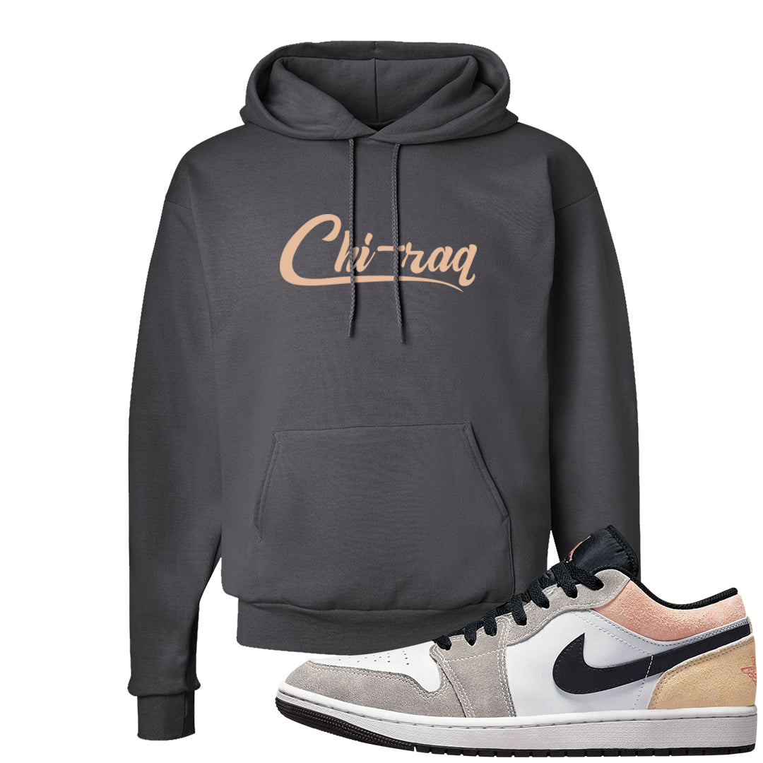 Magic Ember Low 1s Hoodie | Chiraq, Smoke Grey