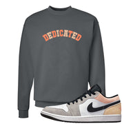 Magic Ember Low 1s Crewneck Sweatshirt | Dedicated, Smoke Grey