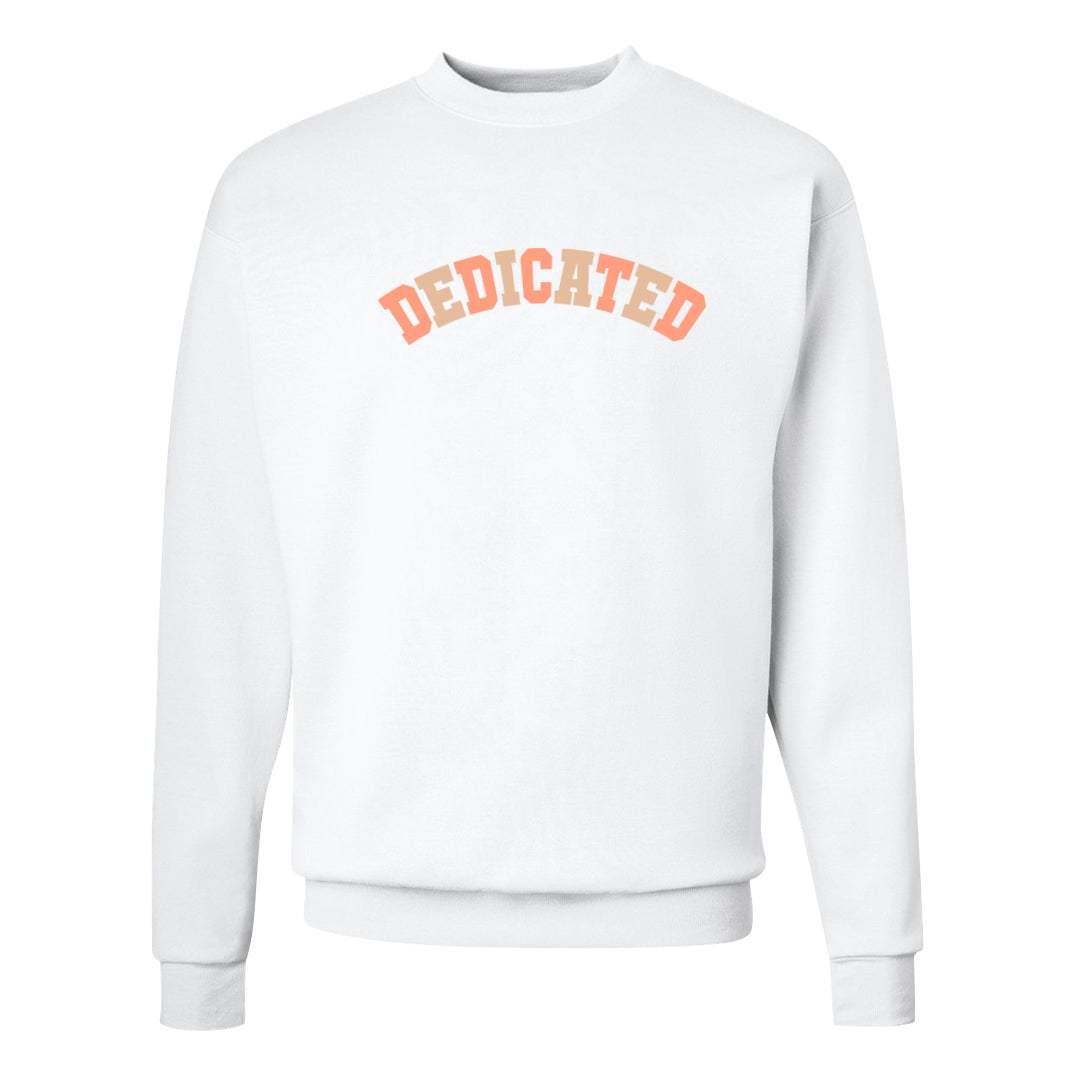 Magic Ember Low 1s Crewneck Sweatshirt | Dedicated, White