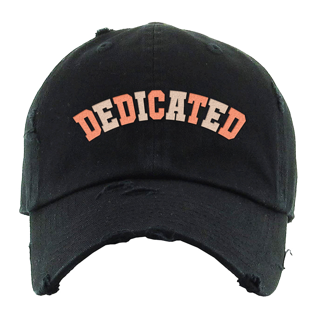 Magic Ember Low 1s Distressed Dad Hat | Dedicated, Black