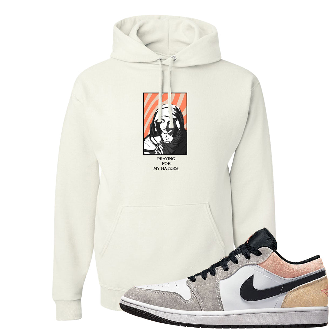 Magic Ember Low 1s Hoodie | God Told Me, White