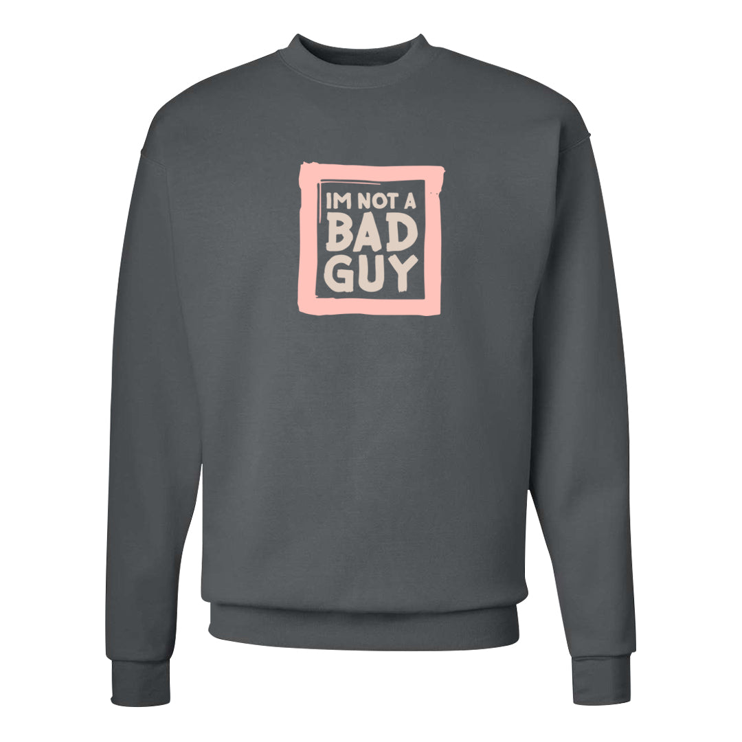 Magic Ember Low 1s Crewneck Sweatshirt | I'm Not A Bad Guy, Smoke Grey