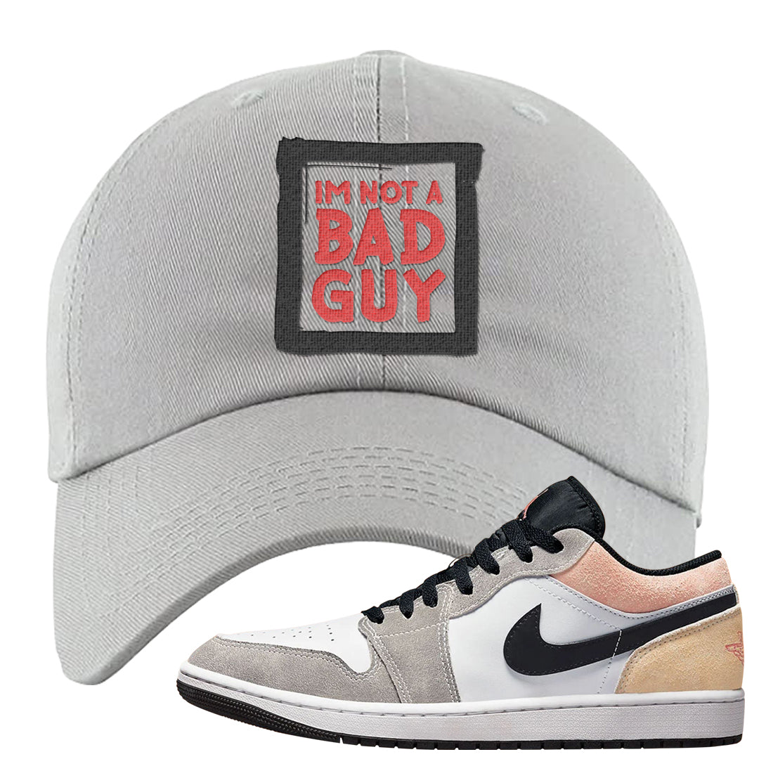Magic Ember Low 1s Dad Hat | I'm Not A Bad Guy, Light Gray