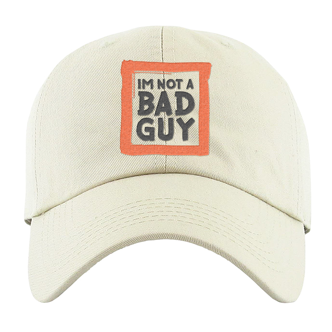 Magic Ember Low 1s Dad Hat | I'm Not A Bad Guy, White