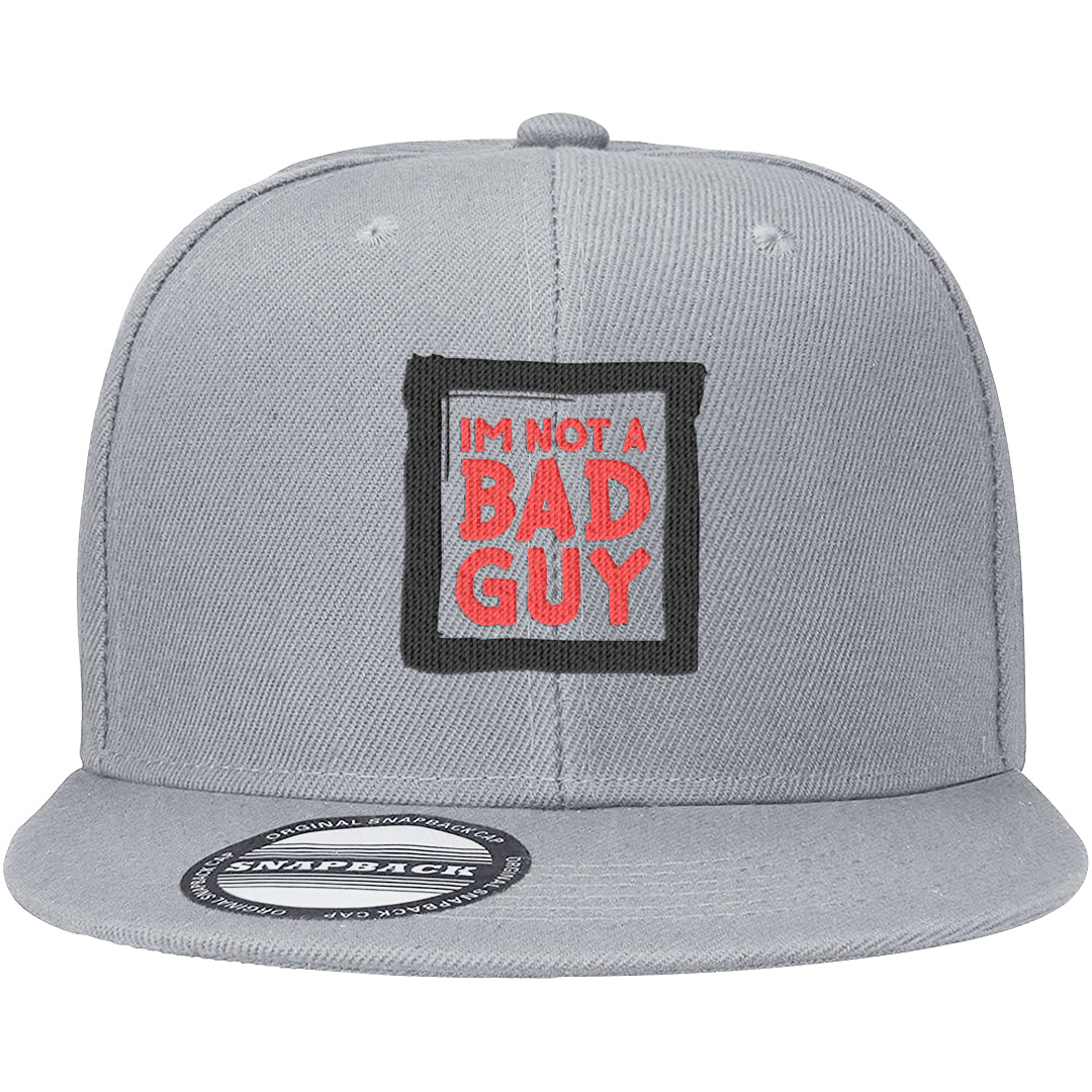 Magic Ember Low 1s Snapback Hat | I'm Not A Bad Guy, Light Gray