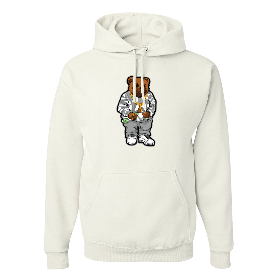 Neutral Grey Low 1s Hoodie | Sweater Bear, White