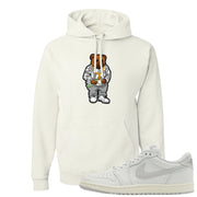 Neutral Grey Low 1s Hoodie | Sweater Bear, White