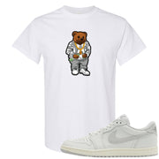 Neutral Grey Low 1s T Shirt | Sweater Bear, White