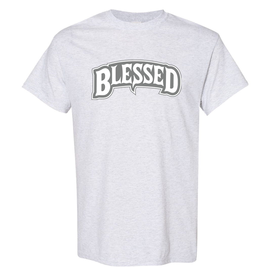 Neutral Grey Low 1s T Shirt | Blessed Arch, Ash