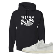 Neutral Grey Low 1s Hoodie | Certified Sneakerhead, Black