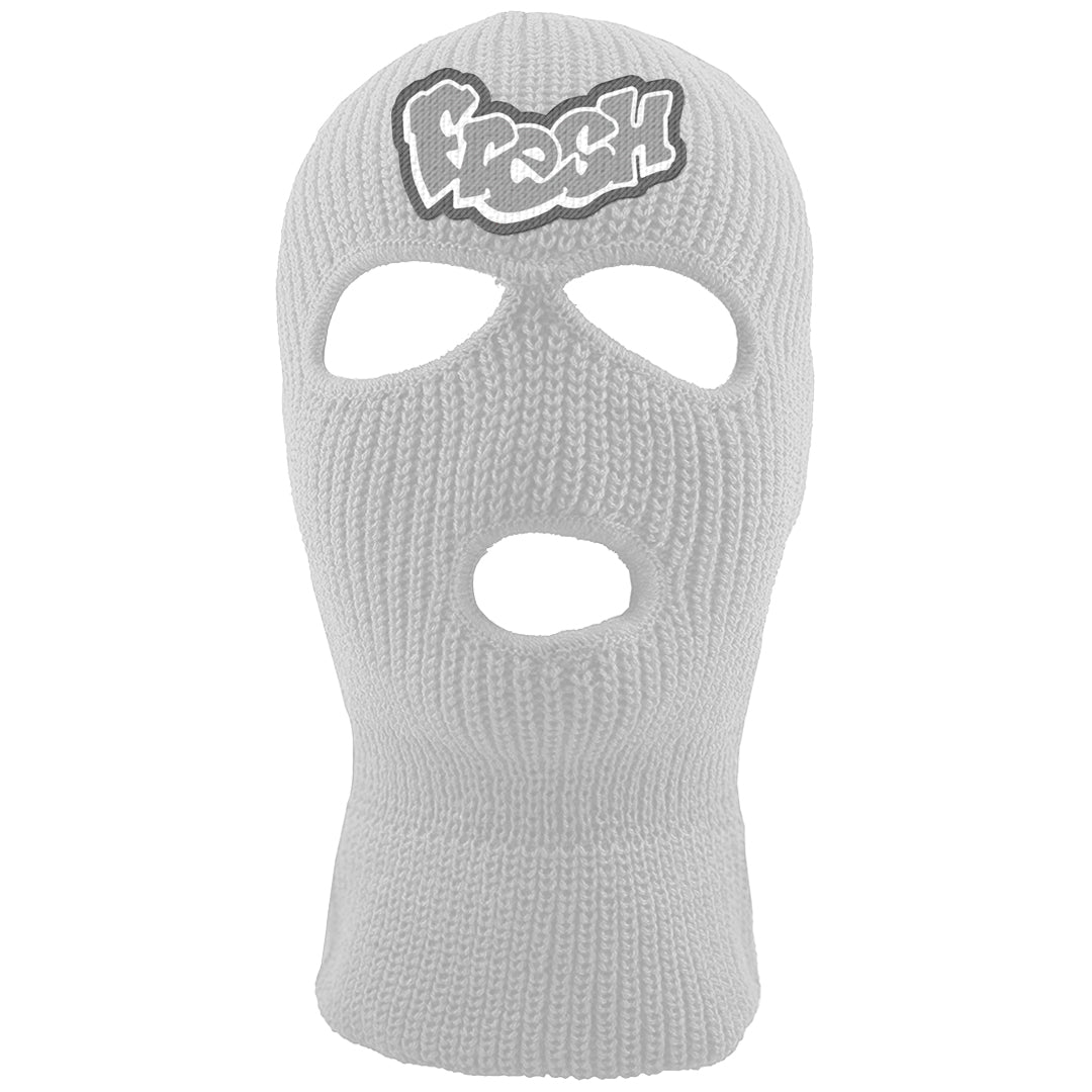 Neutral Grey Low 1s Ski Mask | Fresh, White