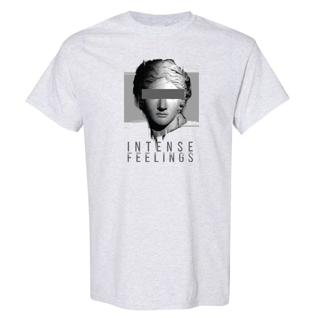 Neutral Grey Low 1s T Shirt | Intense Feelings, Ash