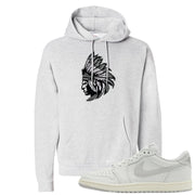 Neutral Grey Low 1s Hoodie | Indian Chief, Ash