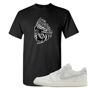 Neutral Grey Low 1s T Shirt | Indian Chief, Black