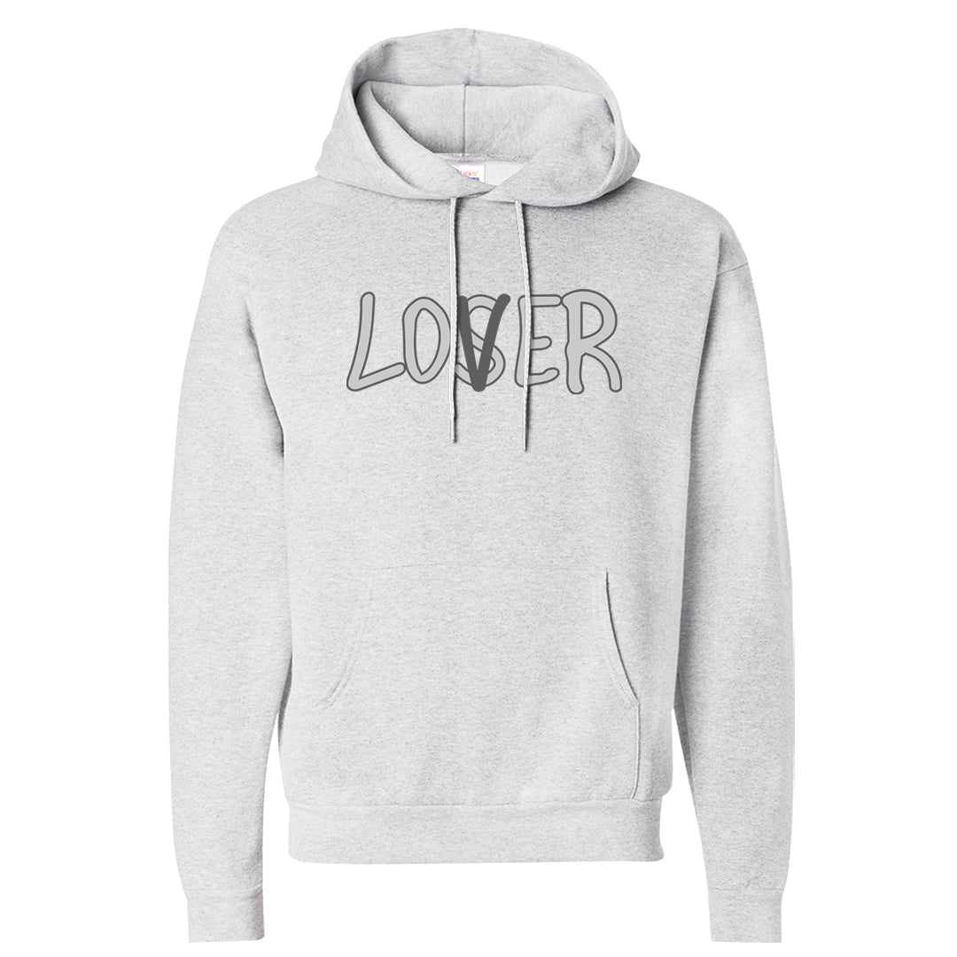 Neutral Grey Low 1s Hoodie | Lover, Ash