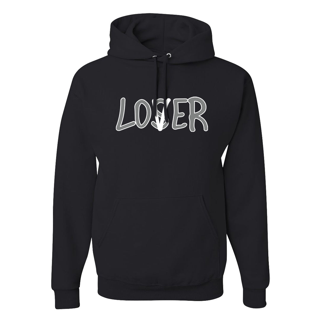 Neutral Grey Low 1s Hoodie | Lover, Black