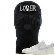 Neutral Grey Low 1s Ski Mask | Lover, Black