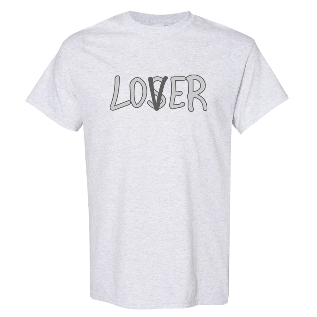 Neutral Grey Low 1s T Shirt | Lover, Ash