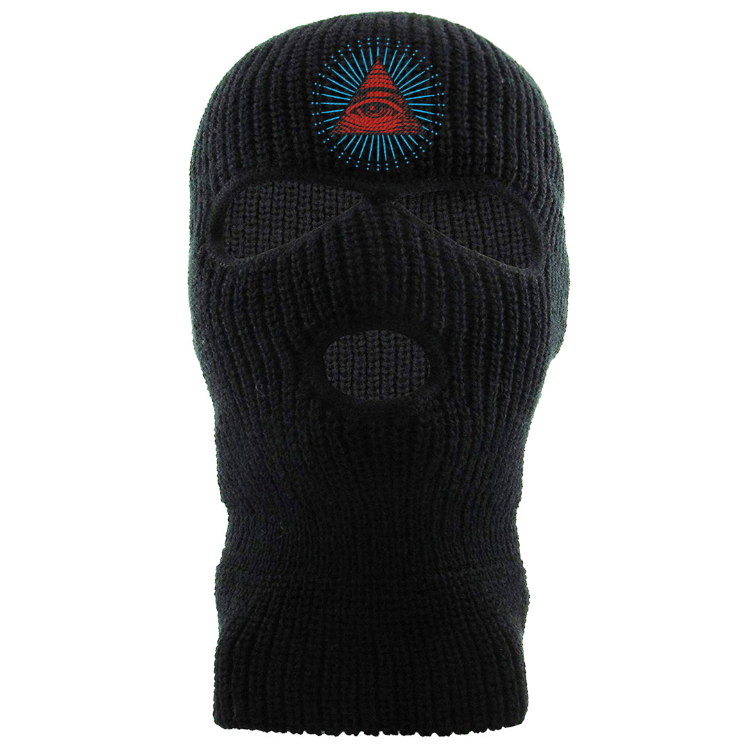 UNC to CHI Low 1s Ski Mask | All Seeing Eye, Black