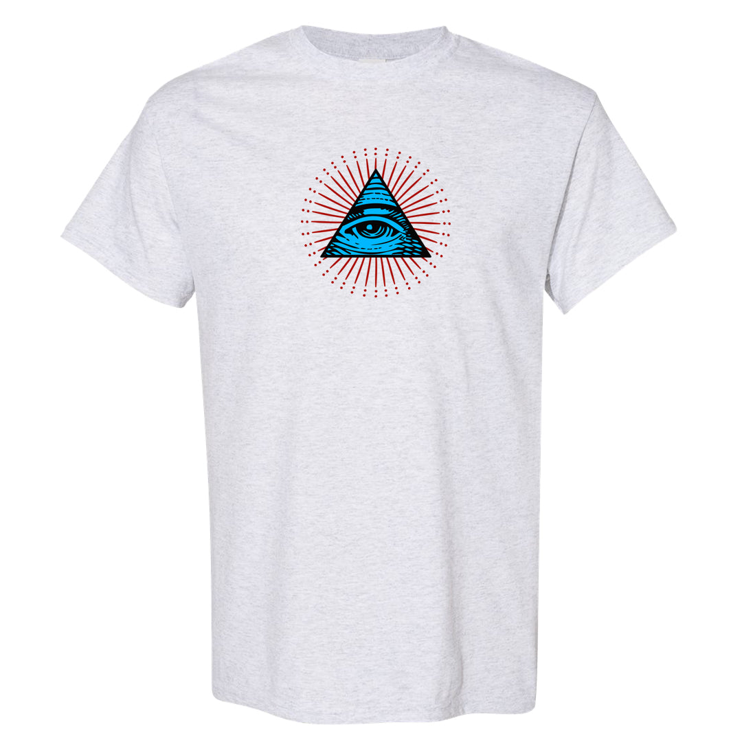 UNC to CHI Low 1s T Shirt | All Seeing Eye, Ash