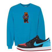 UNC to CHI Low 1s Crewneck Sweatshirt | Sweater Bear, Sapphire