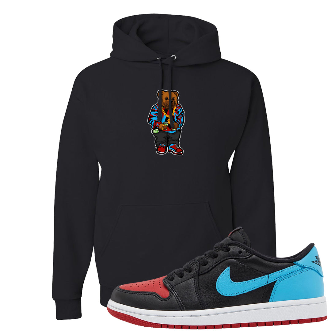 UNC to CHI Low 1s Hoodie | Sweater Bear, Black