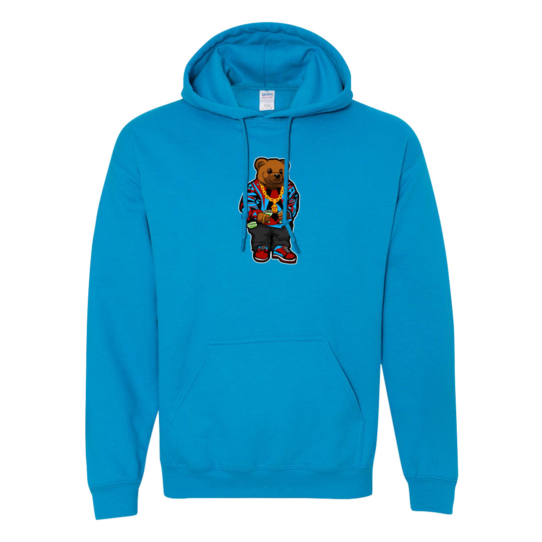 UNC to CHI Low 1s Hoodie | Sweater Bear, Sapphire