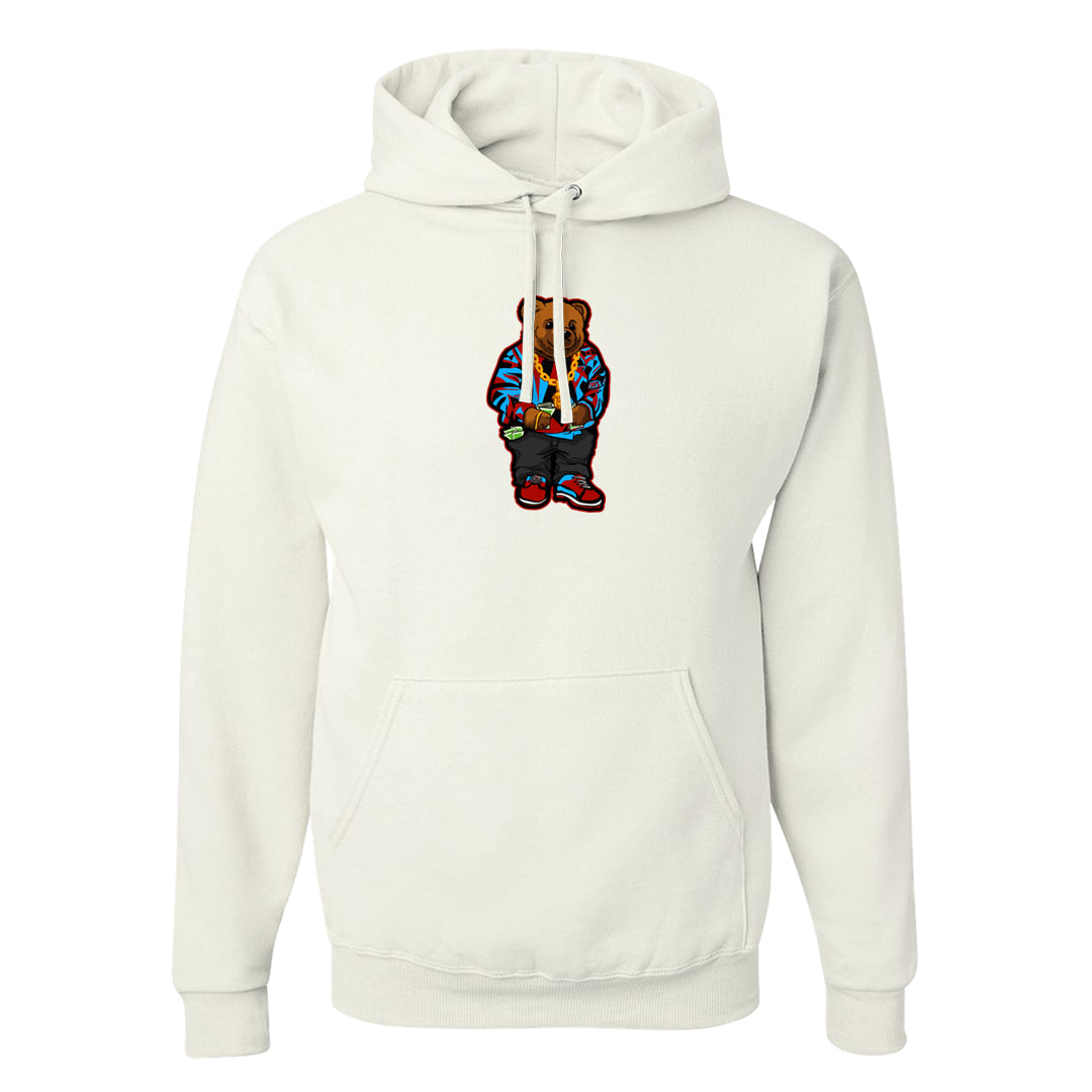 UNC to CHI Low 1s Hoodie | Sweater Bear, White